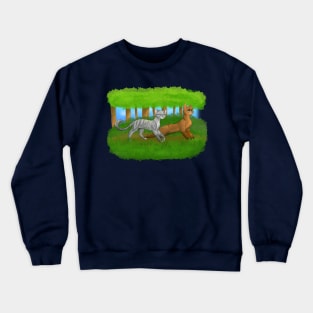 Walk in the woods Crewneck Sweatshirt